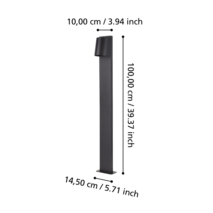 Eglo - LED Buitenlamp 1xGU10/4,6W/230V IP54