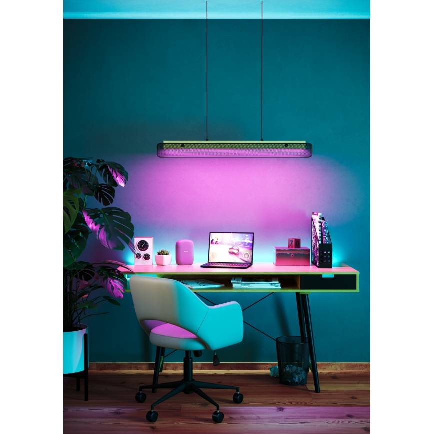 Eglo - LED RGBW Dimbare hanglamp aan een koord LED/34W/230V 2700-6500K