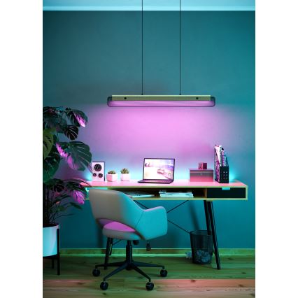 Eglo - LED RGBW Dimbare hanglamp aan een koord LED/34W/230V 2700-6500K