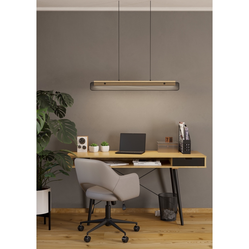 Eglo - LED RGBW Dimbare hanglamp aan een koord LED/34W/230V 2700-6500K