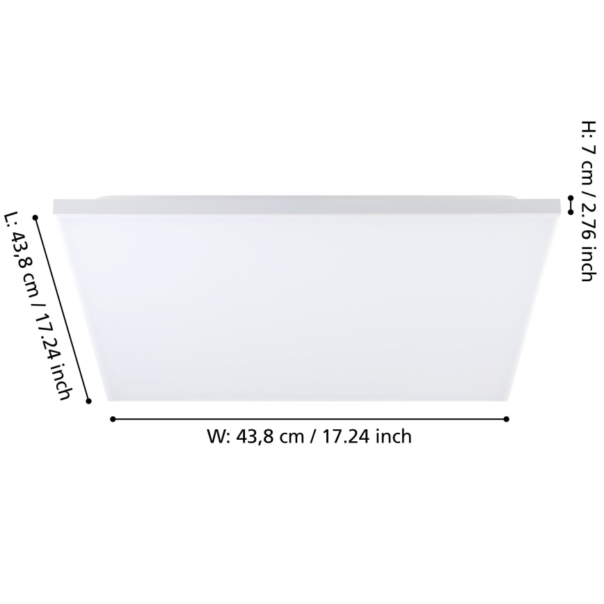 Eglo - LED Plafondlamp LED/21W/230V