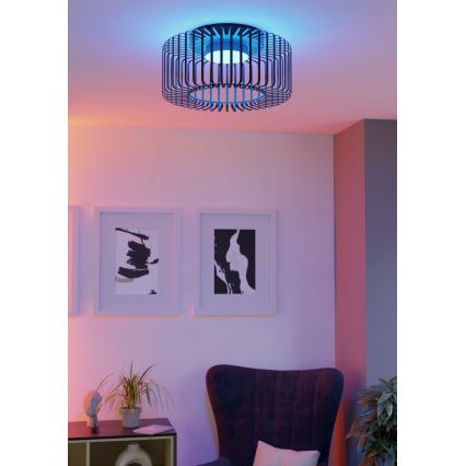 Eglo - LED RGBW Dimbare plafondlamp LED/22W/230V 2700-6500K