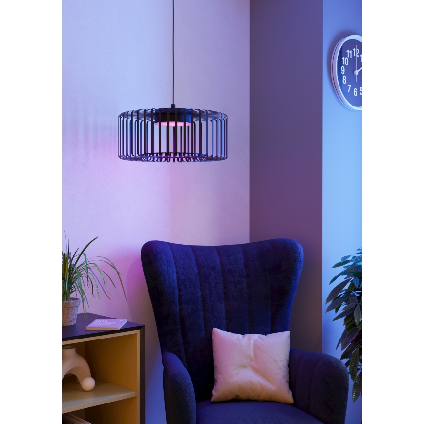 Eglo - LED RGBW Dimbare hanglamp aan een koord LED/22W/230V 2700-6500K
