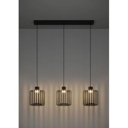 Eglo - LED RGBW Dimbare hanglamp aan een koord 3xLED/3,7W/230V 2700-6500K