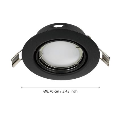 Eglo - SET van 3x LED Inbouwspot PENETO 1xGU10/4,6W/230V