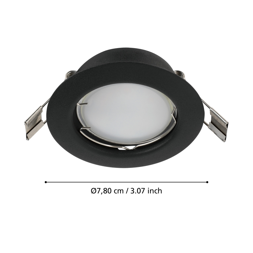 Eglo - SET 3x LED Inbouw Lamp PENETO 1xGU10/2,8W/230V
