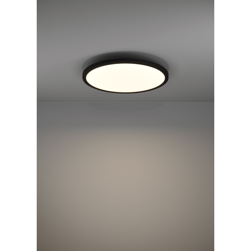 Eglo - Dimbare LED plafondlamp LED/33,5W/230V diameter 45 cm zwart