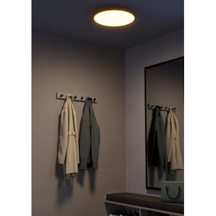 Eglo - Dimbare LED plafondlamp LED/33,5W/230V diameter 45 cm zwart