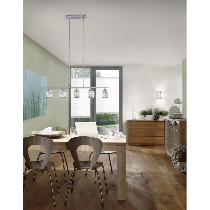 Eglo 90077 - Tafellamp ALMERA 1 1xE27/60W/230V