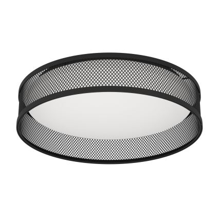 Eglo - LED Plafondlamp LED/20W/230V zwart