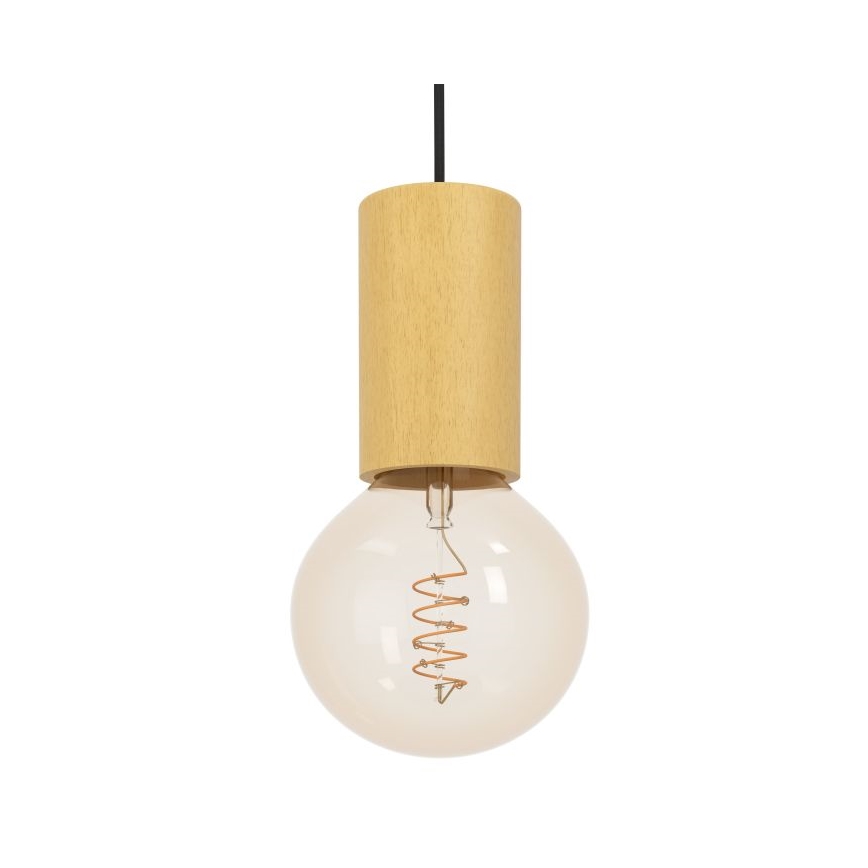 Eglo - Hanglamp aan een koord 1xE27/40W/230V bruin