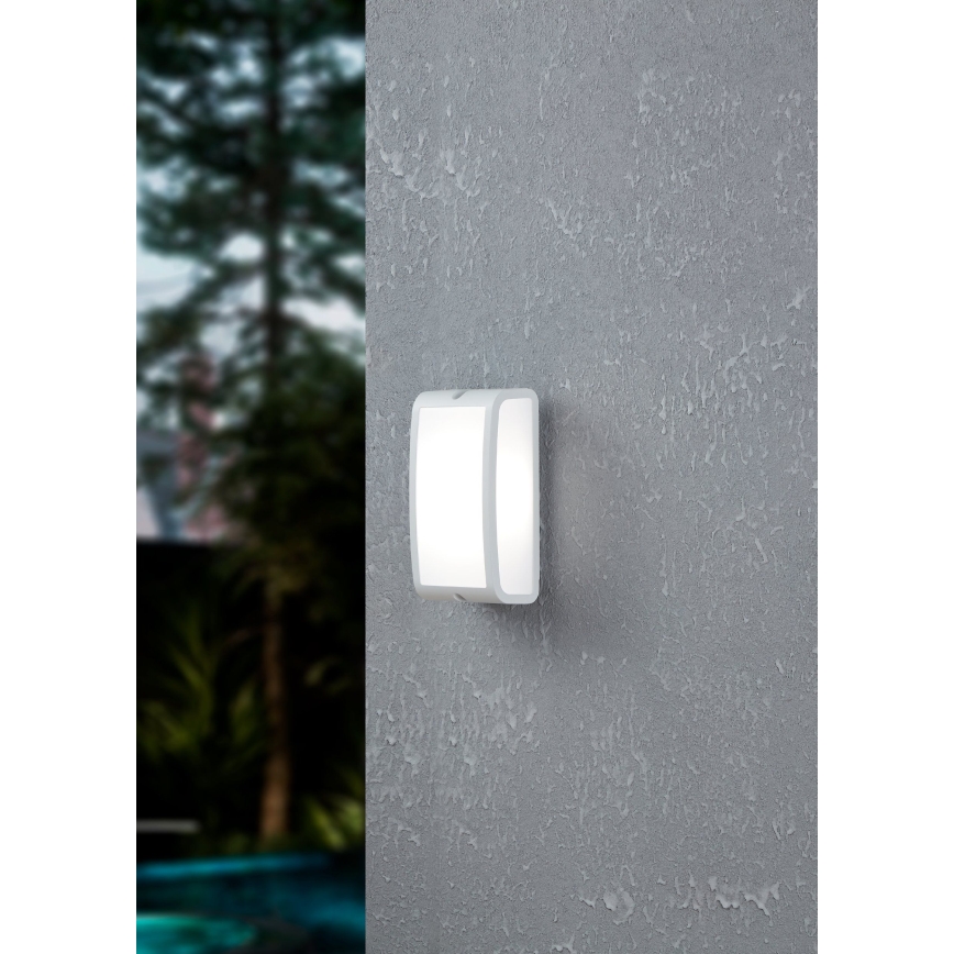 Eglo - LED Wandlamp voor buiten LED/10,5W/230V wit IP54