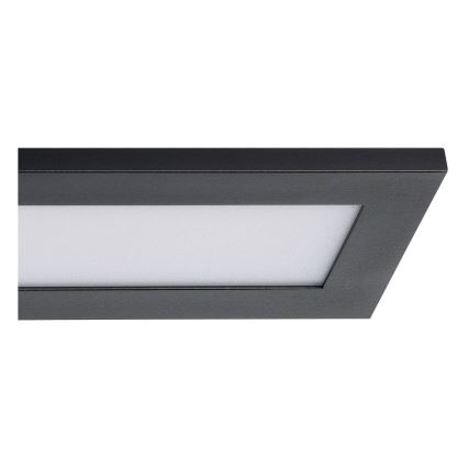 Eglo - LED Plafondlamp LED/38W/230V 120x10 cm zwart