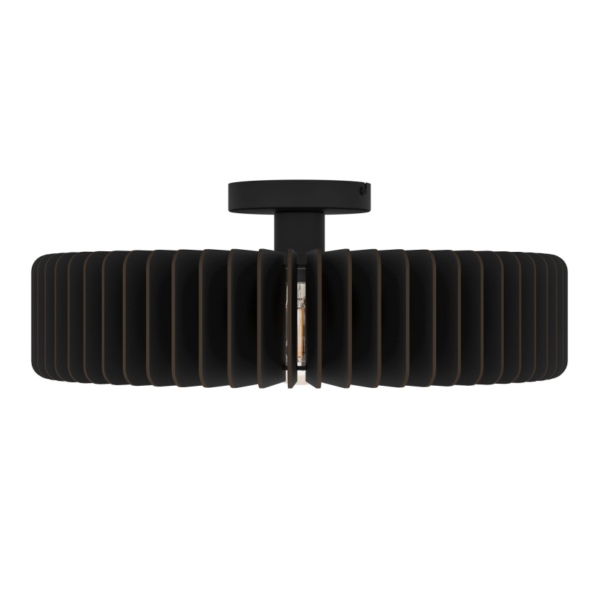 Eglo - Plafondlamp 1xE27/40W/230V zwart