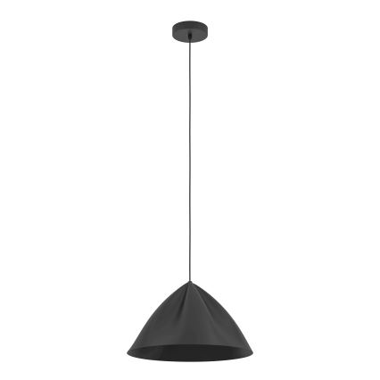 Eglo - Hanglamp aan een koord 1xE27/40W/230V zwart