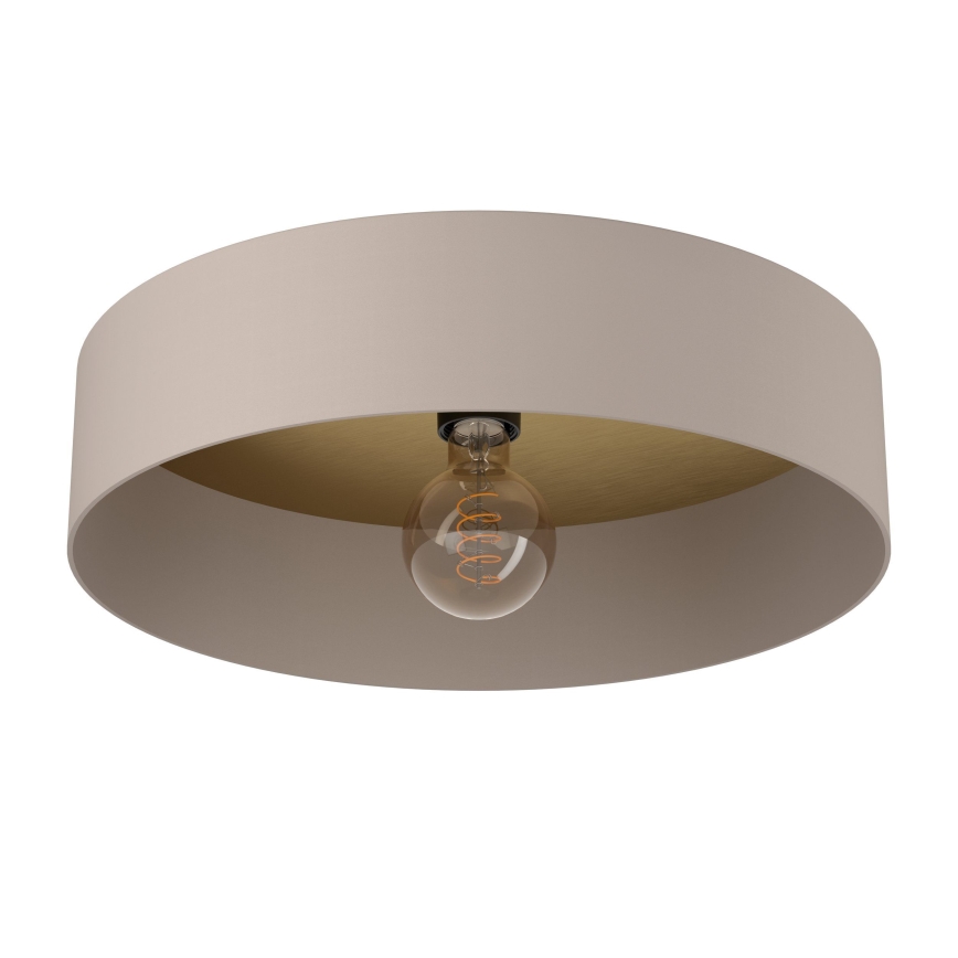 Eglo 900838 - Plafondlamp DUAIA 1xE27/40W/230V bruin