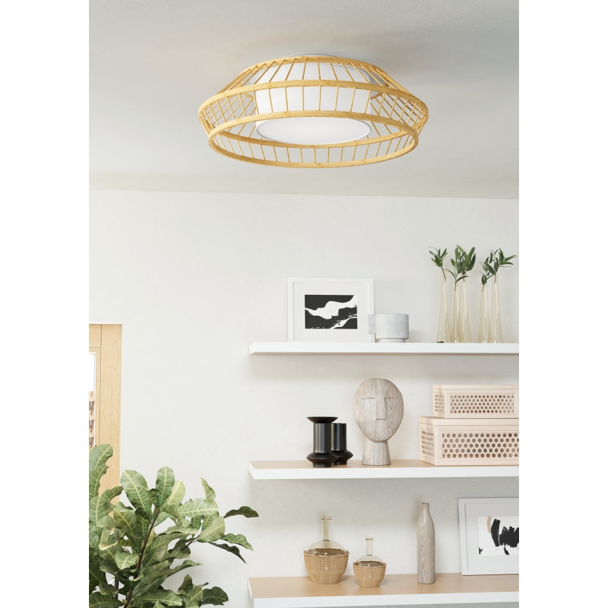 Eglo - LED RGBW Dimbare plafondlamp LED/22W/230V 2700-6500K