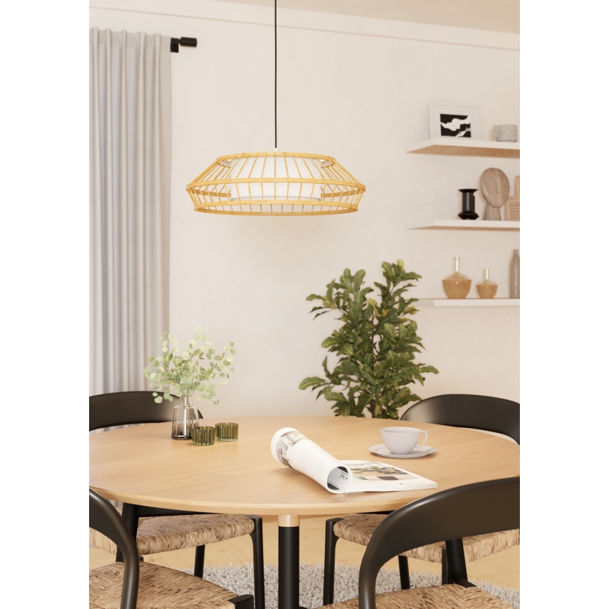 Eglo - LED RGBW Dimbare hanglamp aan een koord LED/22W/230V 2700-6500K