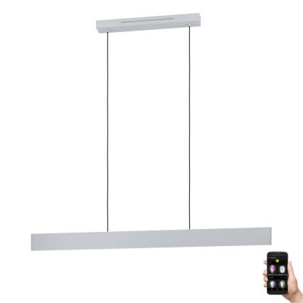 Eglo - LED RGBW Dimbare hanglamp aan een koord LED/38W/230V 2700-6500K wit