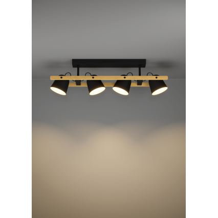 Eglo - LED RGBW Dimbare bevestigde hanglamp 4xLED/3,7W/230V 2700-6500K