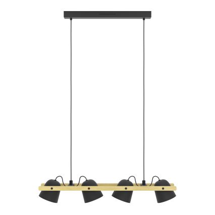 Eglo - LED RGBW Dimbare hanglamp aan een koord 4xLED/3,7W/230V 2700-6500K