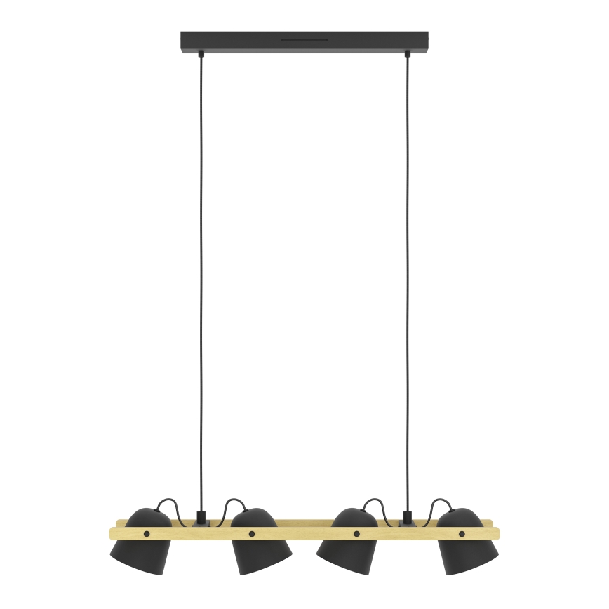 Eglo - LED RGBW Dimbare hanglamp aan een koord 4xLED/3,7W/230V 2700-6500K