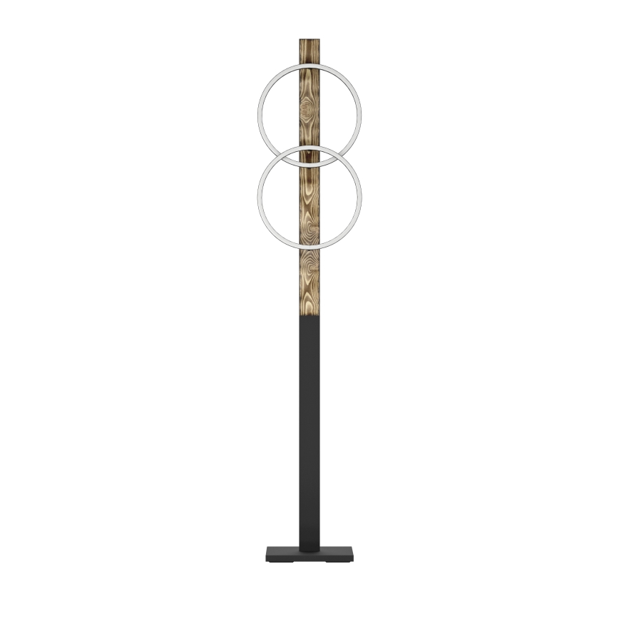 Eglo - Staande LED Lamp 2xLED/12W/230V 3000K bruin/zwart