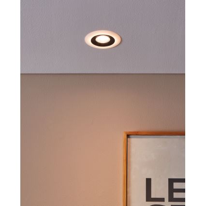 Eglo - LED Hang plafondverlichting LED/4,8W/230V zwart