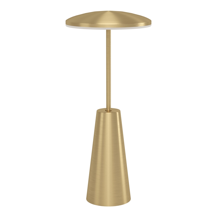 Eglo - LED Dimbaar aanraken buitenshuis lamp LED/2,8W/5V 2400K/3000K/4000K 5200 mAh IP54 goud