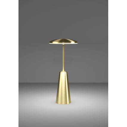 Eglo - LED Dimbaar aanraken buitenshuis lamp LED/2,8W/5V 2400K/3000K/4000K 5200 mAh IP54 goud