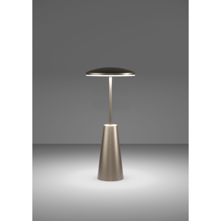 Eglo - LED Dimbaar aanraken buitenshuis lamp LED/2,8W/5V 2400K/3000K/4000K 5200 mAh IP54 beige