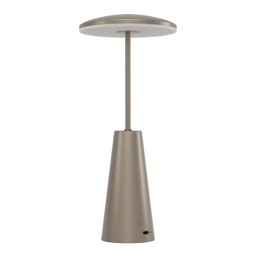 Eglo - LED Dimbaar aanraken buitenshuis lamp LED/2,8W/5V 2400K/3000K/4000K 5200 mAh IP54 beige