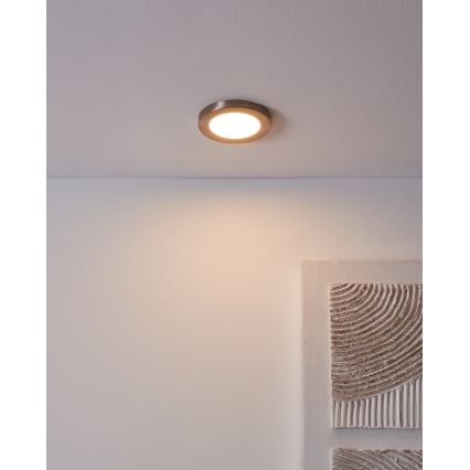 Eglo - LED Hang plafondverlichting LED/5,5W/230V 3000K mat chroom
