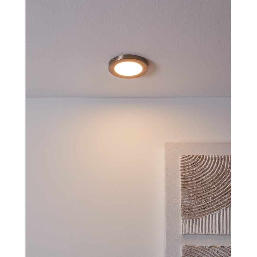 Eglo - LED Hang plafondverlichting LED/5,5W/230V 3000K mat chroom