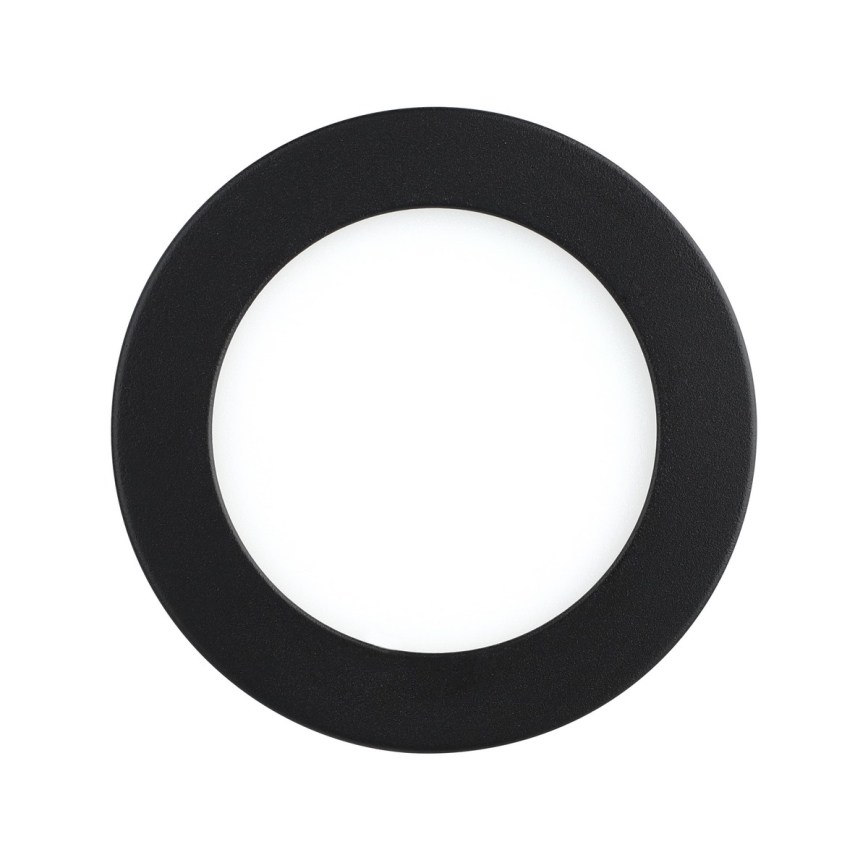 Eglo - LED inbouwspot LED/5,5W/230V 4000K zwart Ø 11,7 cm