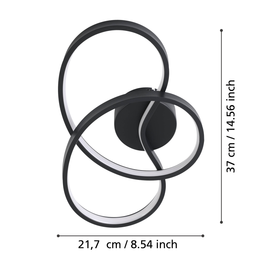 Eglo - LED wand verlichting LED/14,5W/230V