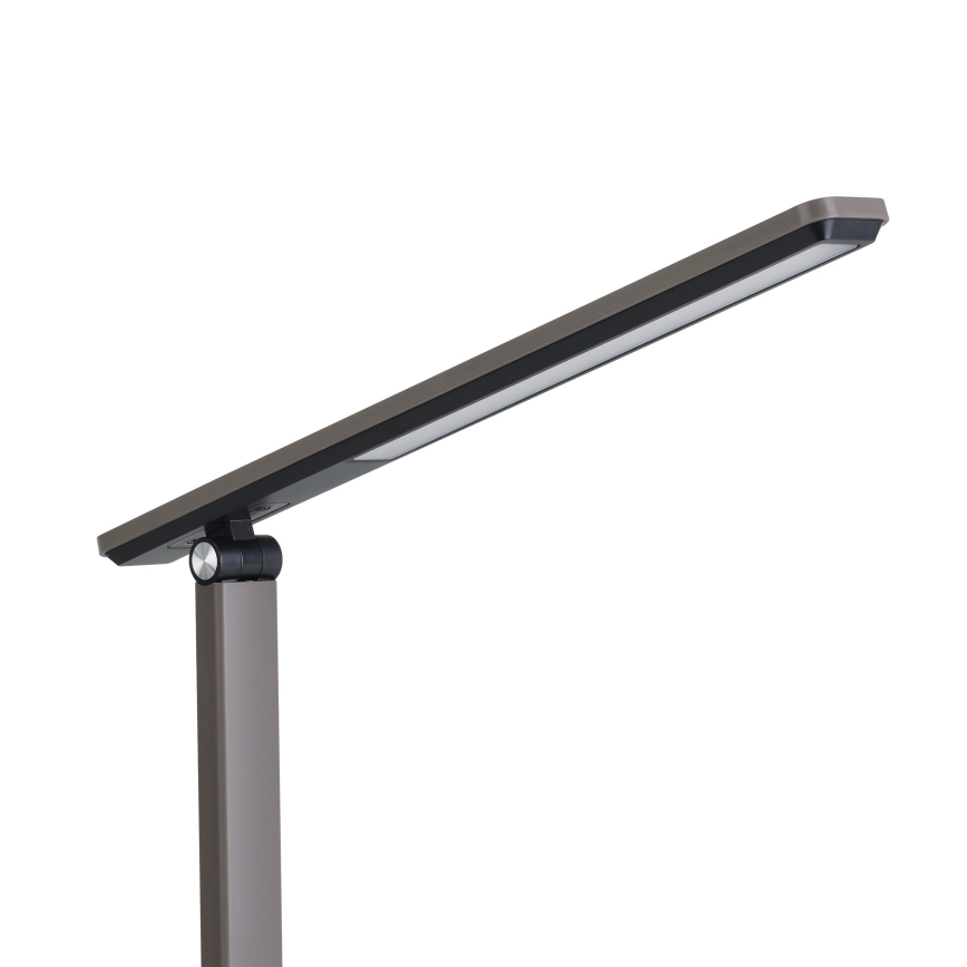Eglo - LED Dimbare oplaadbare tafellamp LED/3,6W/5V 1800mAh bruin