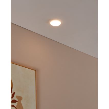 Eglo - Hangende LED Badkamer plafond verlichting LED/4,5W/230V diameter 7,5 cm IP65