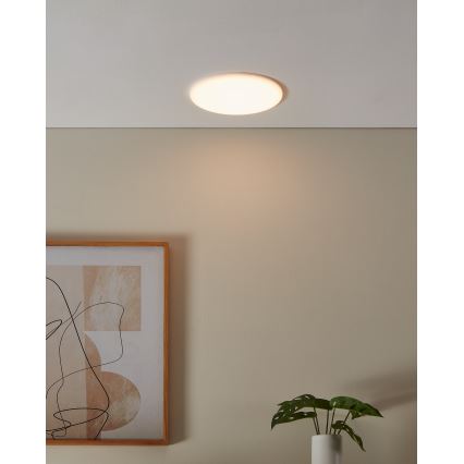 Eglo - Hangende LED Badkamer plafond verlichting LED/18W/230V diameter 21,5 cm IP65