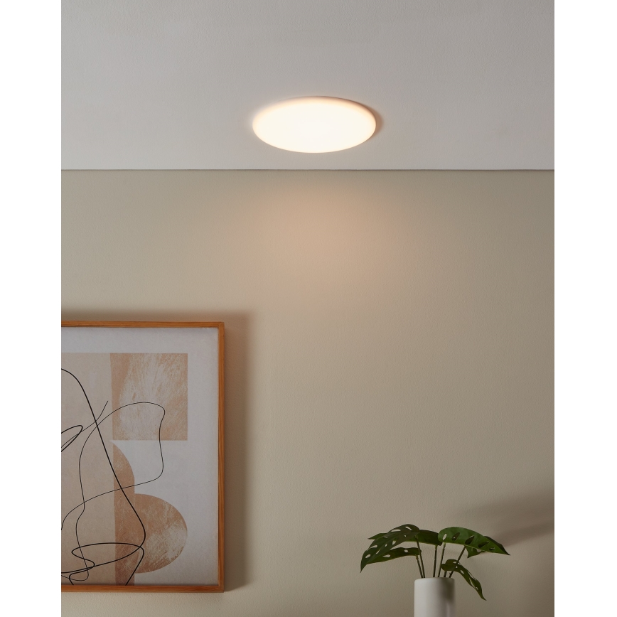 Eglo - Hangende LED Badkamer plafond verlichting LED/18W/230V diameter 21,5 cm IP65