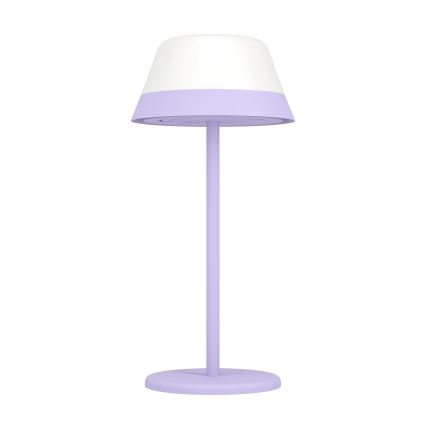 Eglo - LED RGBW Dimbaar aanraken buitenshuis lamp 2in1 LED/1,5W/5V 2600 mAh IP54 paars