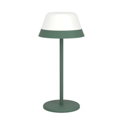 Eglo - LED RGBW Dimbaar aanraken buitenshuis lamp 2in1 LED/1,5W/5V 2600 mAh IP54 groen