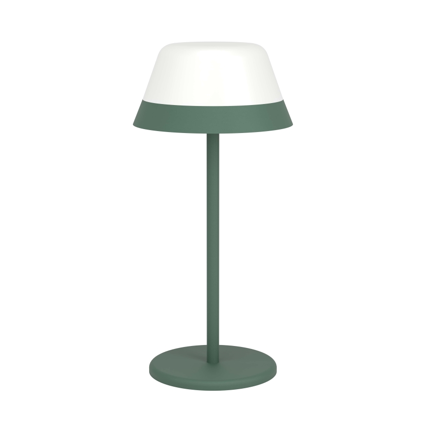 Eglo - LED RGBW Dimbaar aanraken buitenshuis lamp 2in1 LED/1,5W/5V 2600 mAh IP54 groen