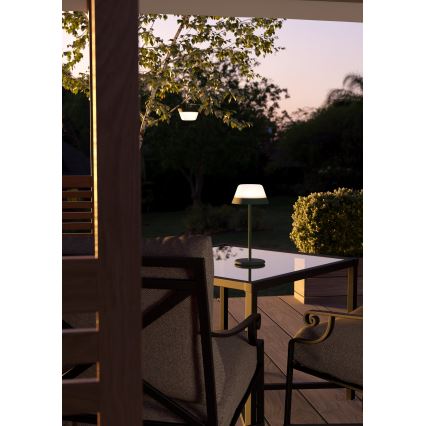 Eglo - LED RGBW Dimbaar aanraken buitenshuis lamp 2in1 LED/1,5W/5V 2600 mAh IP54 groen