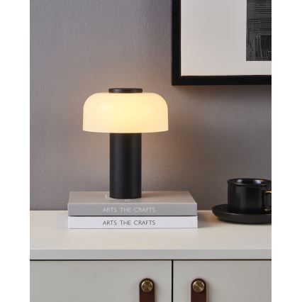 Eglo - LED Dimbaar aanraken buitenshuis lamp LED/2,25W/5V 2400-4000K 5200 mAh IP44 zwart/wit