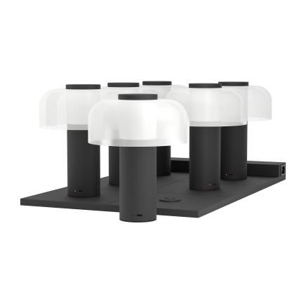 Eglo - LED Dimbaar aanraken buitenshuis lamp LED/2,25W/5V 2400-4000K 5200 mAh IP44 zwart/wit