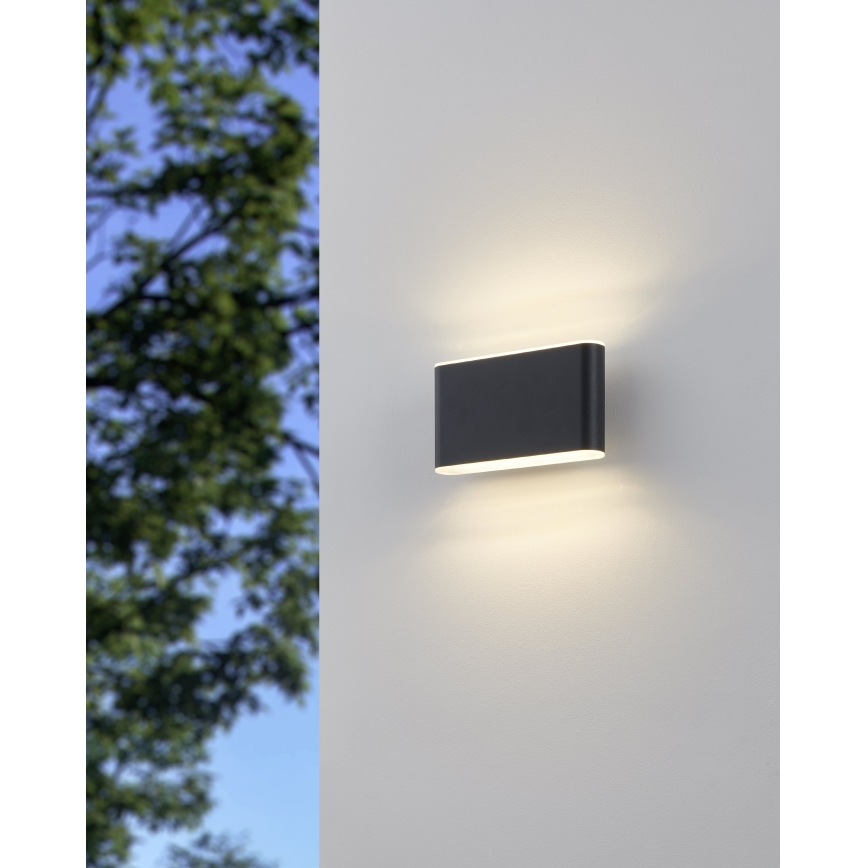 Eglo - LED Wandlamp voor buiten 2xLED/5,8W/230V IP65