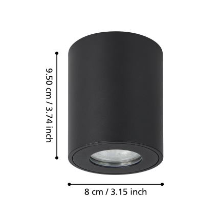 Eglo - Buitenspot 1xGU10/5W/230V diameter 8 cm IP44