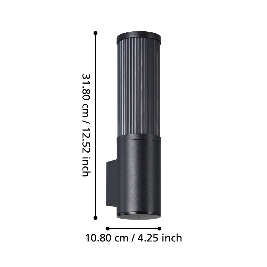 Eglo - Wandlamp voor buiten 1xE27/15W/230V IP54
