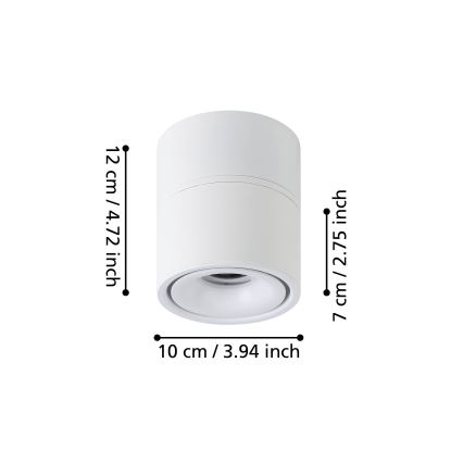 Eglo - LED spot LED/8W/230V 3000K wit